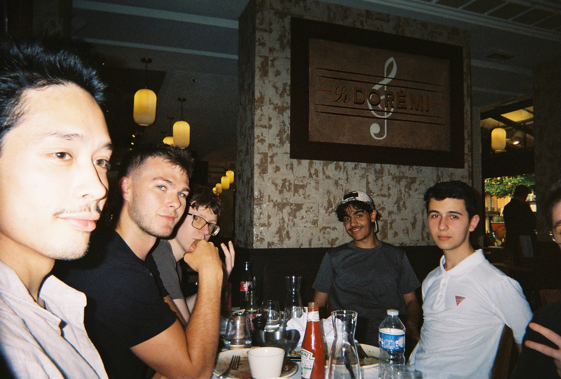 The Content Rewards team at dinner in Paris